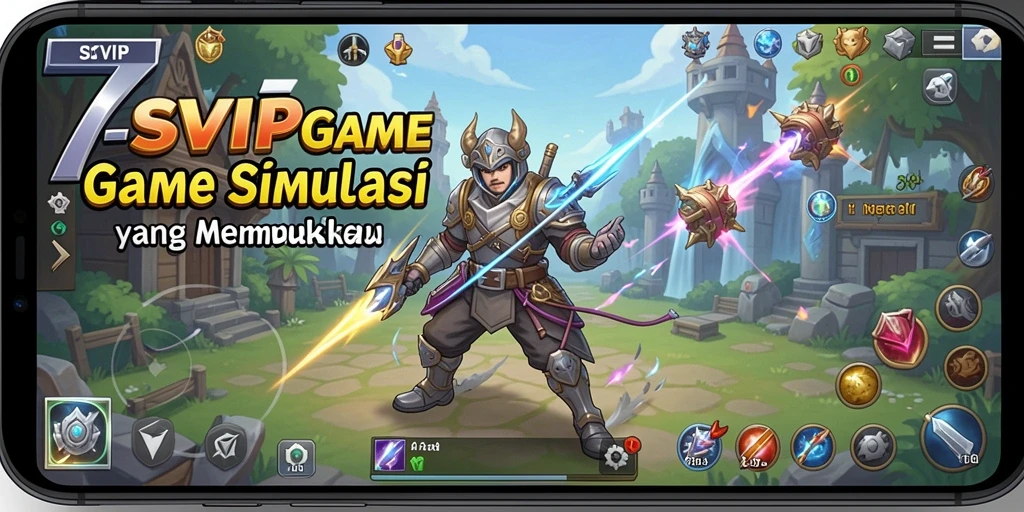 Gameplay menarik dalam 7SVIP yang menampilkan pembangunan dunia.