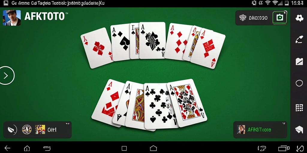 Tampilan gameplay Gaple yang seru dan interaktif di AFKTOTO.