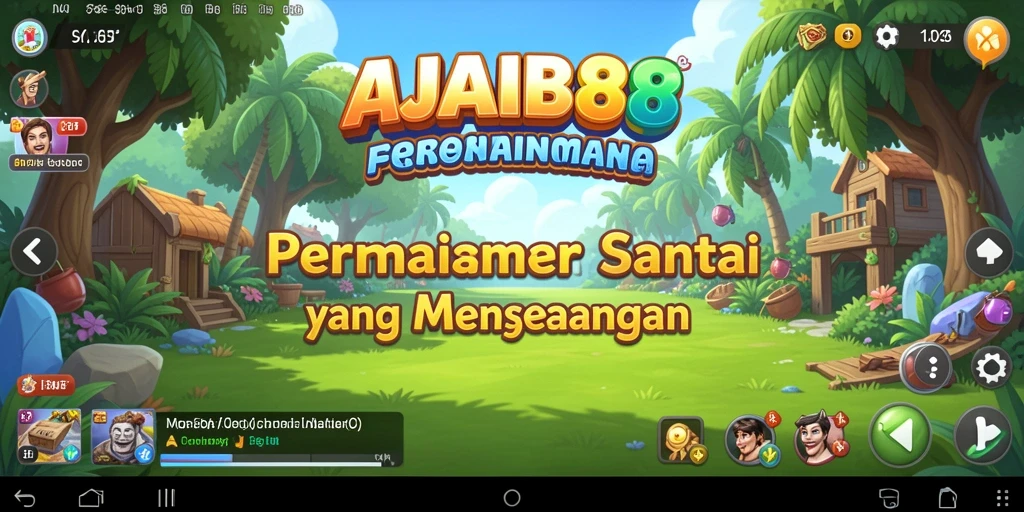 Tampilan gameplay AJAIB88 yang seru dan menantang.
