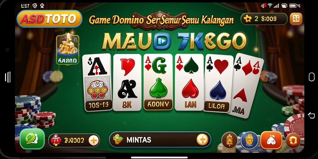 Gameplay Domino seru dan menantang di ASDTOTO.