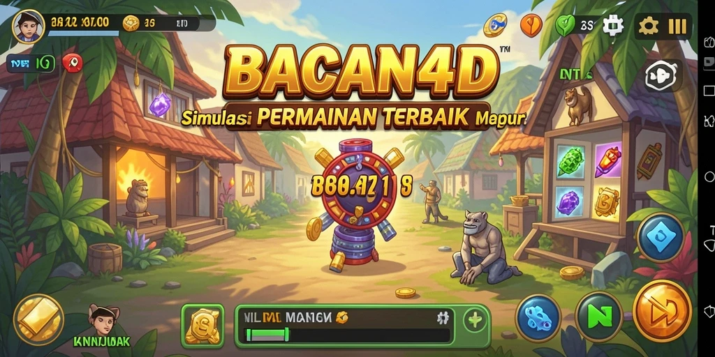 Screenshot gameplay BACAN4D menampilkan pengalaman simulasi yang realistis.