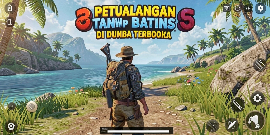 Screenshot gameplay CADAS138 yang menunjukkan eksplorasi dunia terbuka.
