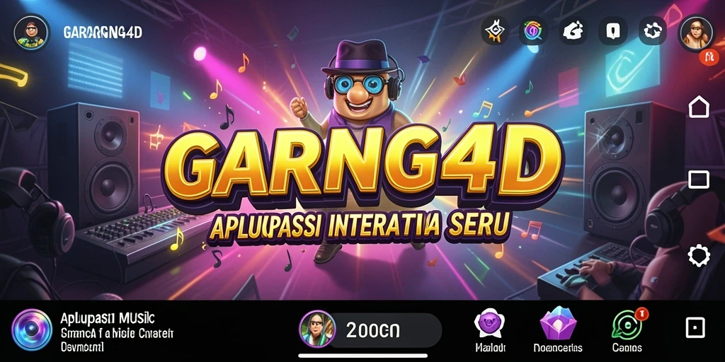 Tangkapan layar GARANG4D menunjukkan aksi permainan musik yang seru.