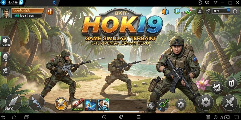 Screenshot menampilkan gameplay seru HOKI9 dalam dunia simulasi.