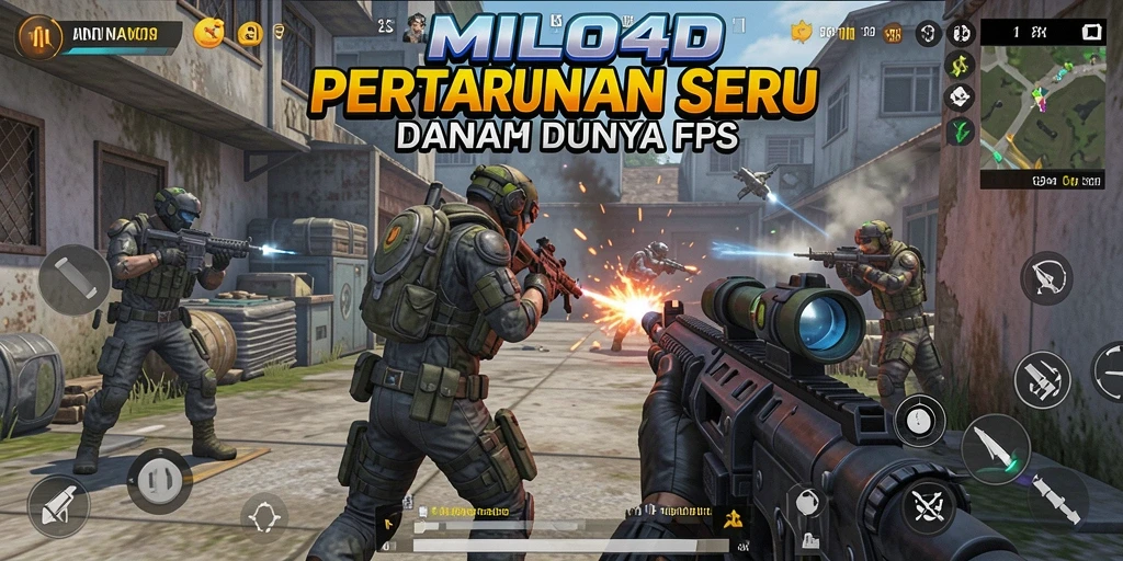 Gameplay seru MILO4D dengan grafis memukau dan pertempuran intens.