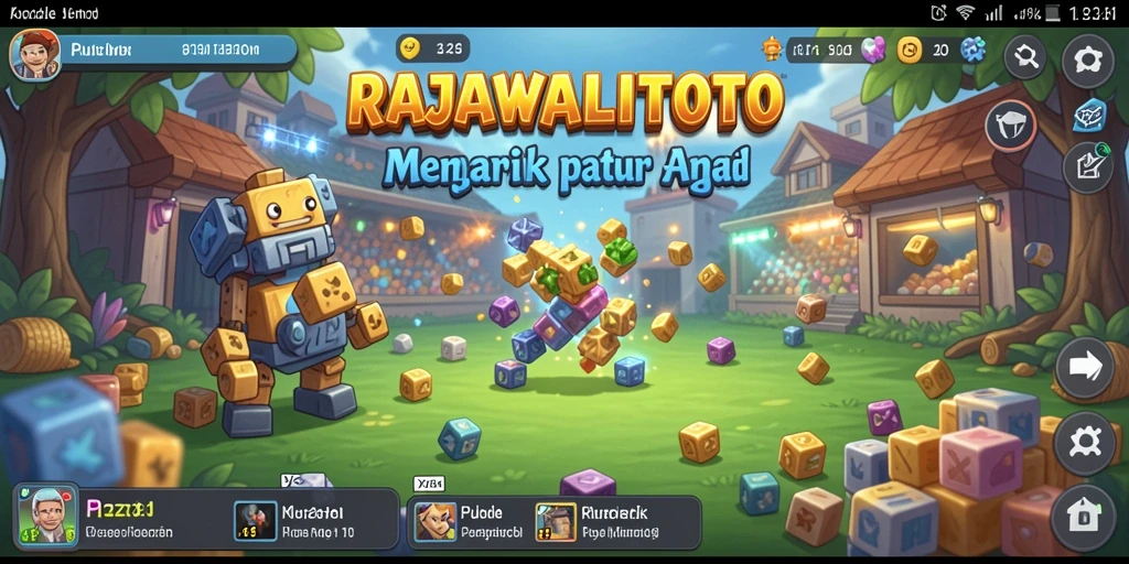 Gameplay seru dalam RAJAWALITOTO dengan teka-teki yang menarik.