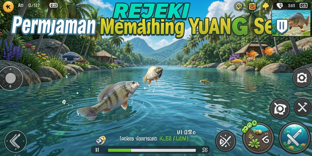 Tampilan menangkap ikan seru dan mendebarkan di REJEKI.