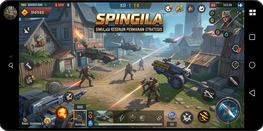 Gameplay SPINGILA yang mengasyikkan dan grafis menawan.