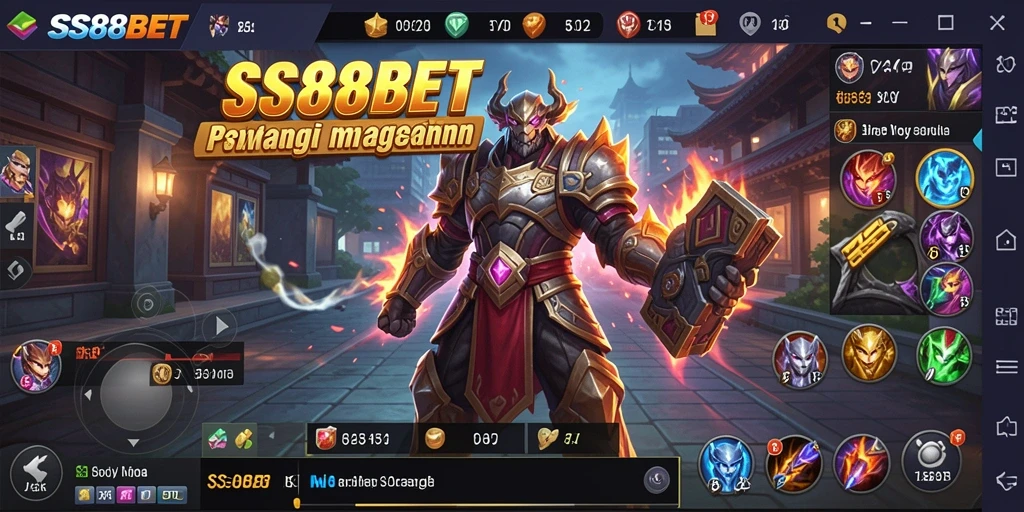 Tampilan menarik gameplay SS88BET yang mendebarkan.