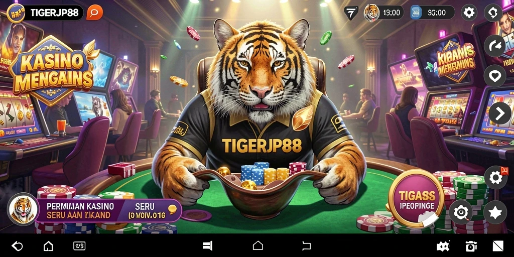 Screenshot gameplay TIGERJP88 yang mengesankan.