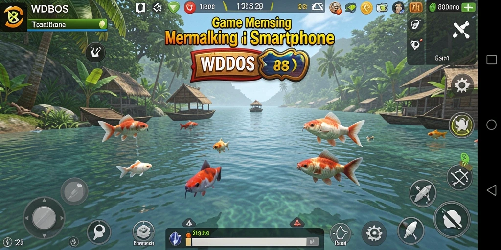 Tangkapan ikan terbesar dalam gameplay WDBOS yang mengasyikkan.